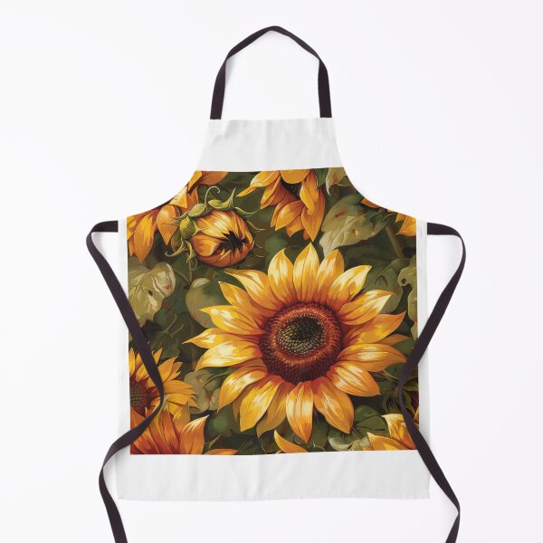 Item preview, Watercolor Sunflower Seamless Pattern - Digital Download designed and sold by NGDigitalArt.