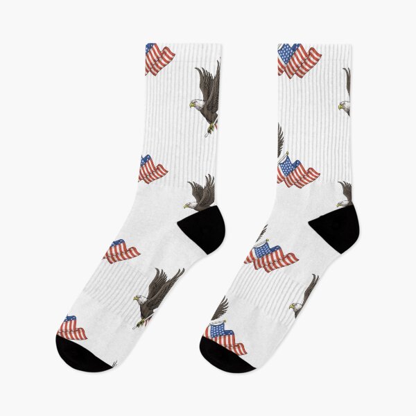 Item preview, Eagle Carrying An American Flag designed and sold by Black-Star1.
