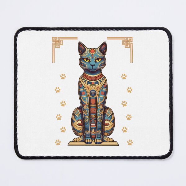 Item preview, Egyptian cat decorated drawing designed and sold by Lady-Frost.