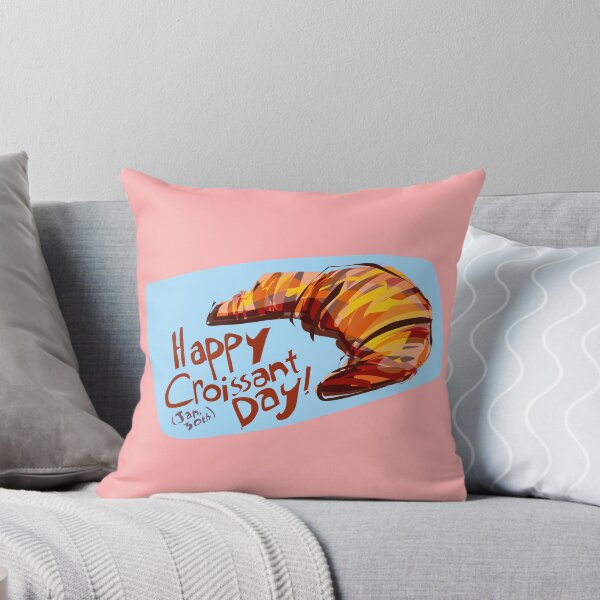 Item preview, CROISSANT DAY CELEBRATION yay! designed and sold by 2DPyramid.