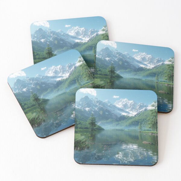 Item preview, Serene Mountain Lake designed and sold by palmyst.