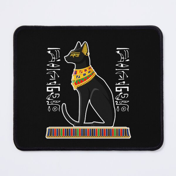 Item preview, Egyptian cat decorated with jewellery designed and sold by Lady-Frost.