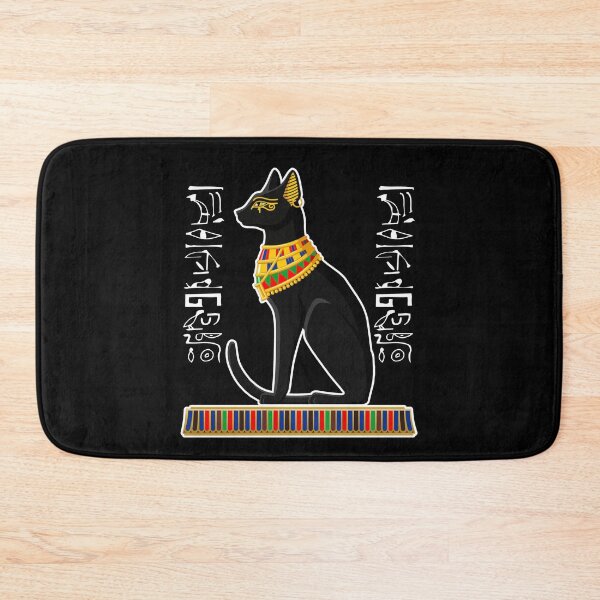 Item preview, Egyptian cat decorated with jewellery designed and sold by Lady-Frost.