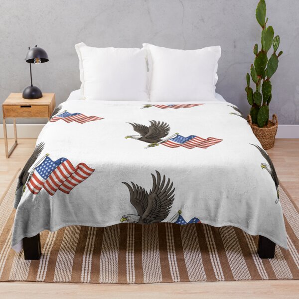 Item preview, Eagle Carrying An American Flag designed and sold by Black-Star1.