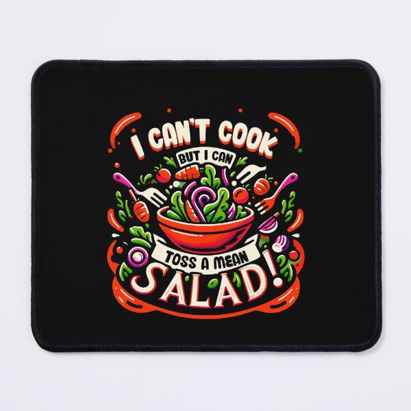 Item preview, I Can't Cook But I Can Toss A Mean Salad National Month designed and sold by Dressed For Duty.