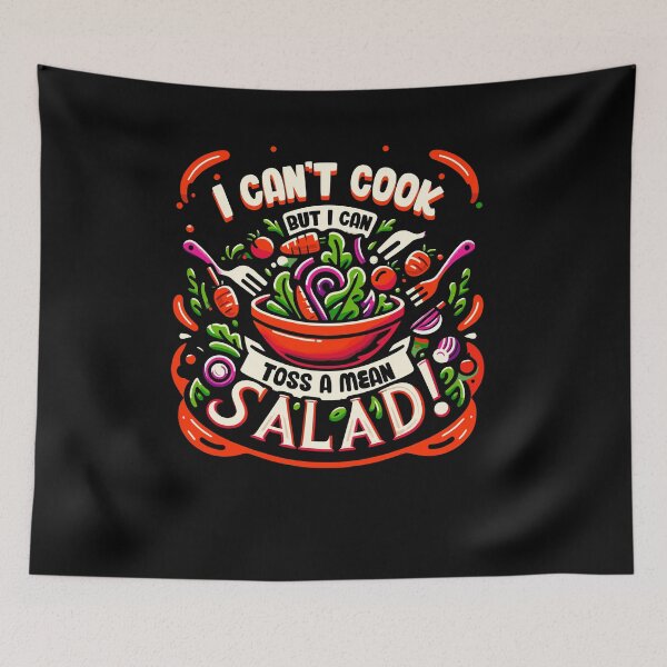 Item preview, I Can't Cook But I Can Toss A Mean Salad National Month designed and sold by Dressed For  Duty.