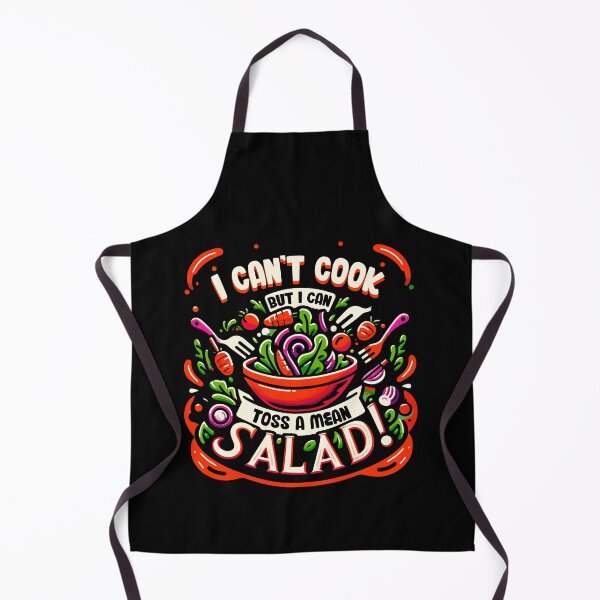 Item preview, I Can't Cook But I Can Toss A Mean Salad National Month designed and sold by Dressed For Duty.