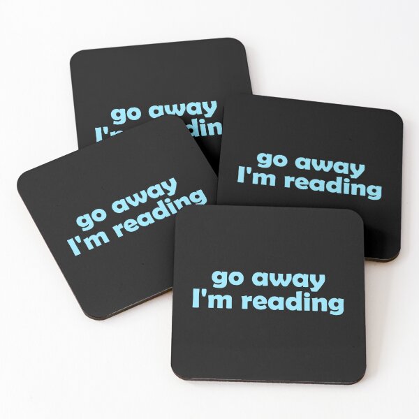 Item preview, Go away I'm reading designed and sold by muchhappier.