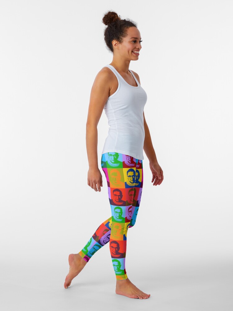 Alternate view of Notorious RBG - May Colors Leggings