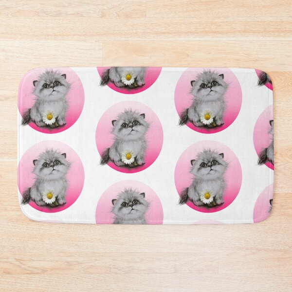 Item preview, Cat with daisies designed and sold by wernertpicture.