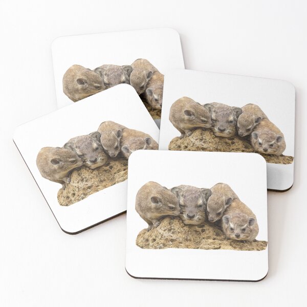 Item preview, four rock hyrax  designed and sold by SillyLittleSnek.