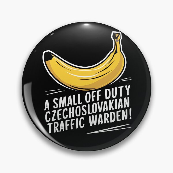 Item preview, Czechoslovakian Traffic Warden Banana - Eye Voodoo designed and sold by eyevoodoo.