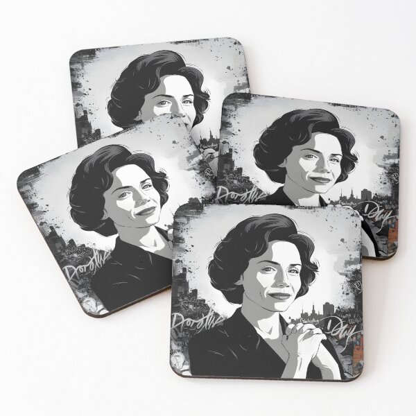 Item preview, Dorothy Day Portrait designed and sold by DIUMERI.
