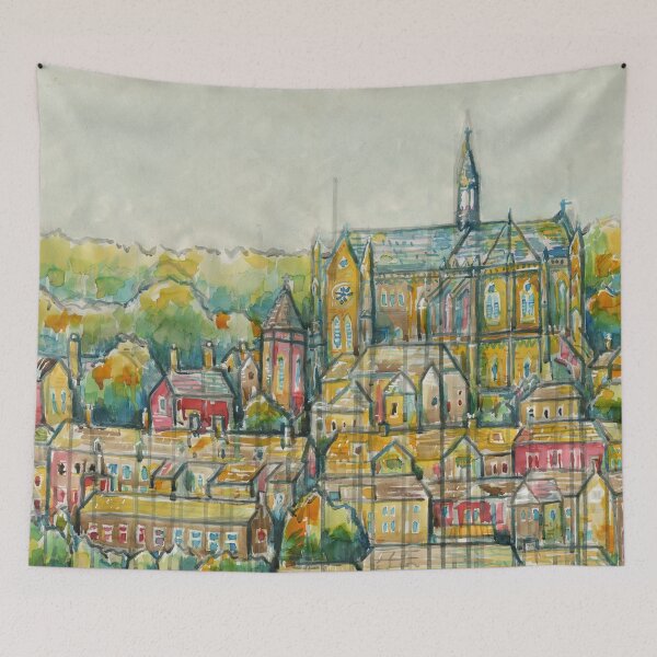 Item preview, Arundel Cathedral , Watercolour Inks designed and sold by Luke Bailey.
