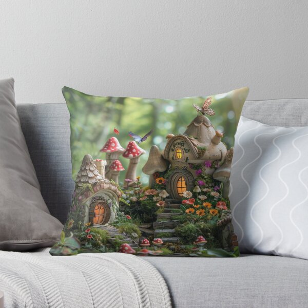 Item preview, Fairy Mushroom Village designed and sold by palmyst.