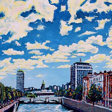 Artwork thumbnail, Liffey Clouds, Dublin, Ireland by eolai