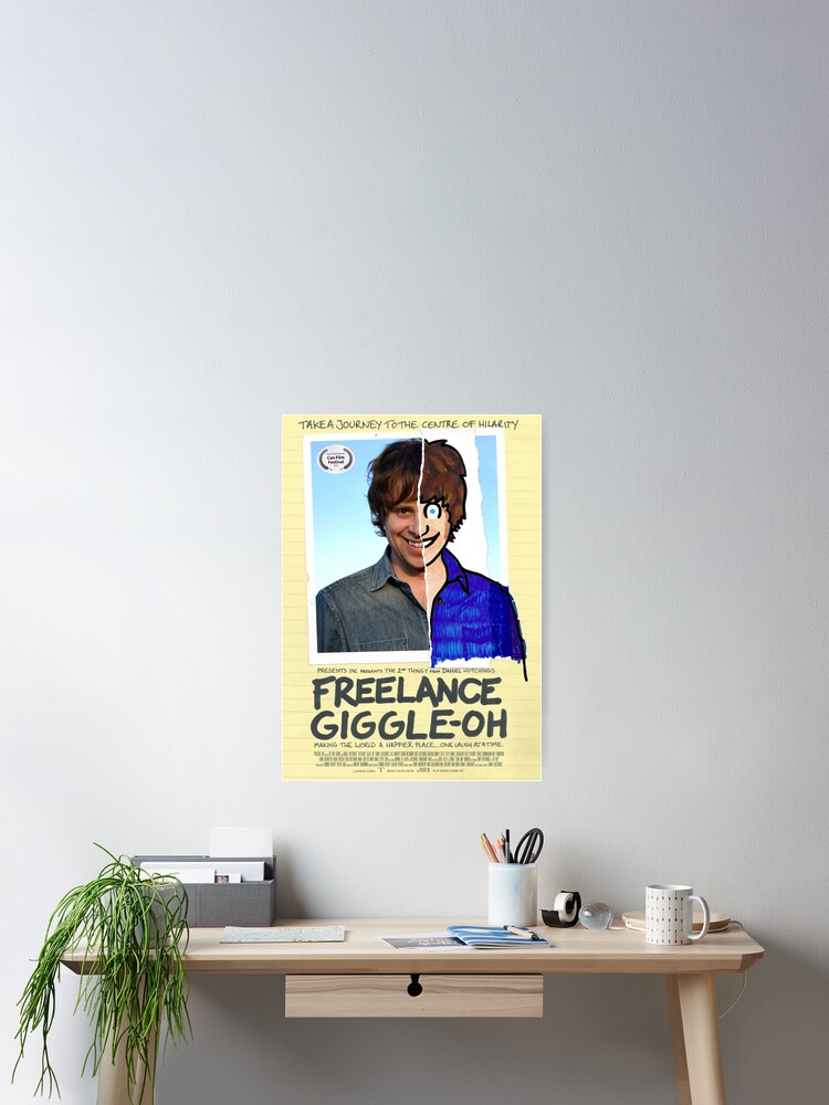 Thumbnail 2 of 3, Poster, Freelance Giggle-oh - Movie Poster - English designed and sold by PresentsInc.