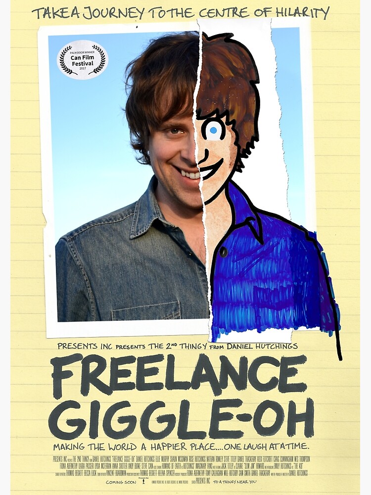 Thumbnail 3 of 3, Poster, Freelance Giggle-oh - Movie Poster - English designed and sold by PresentsInc.