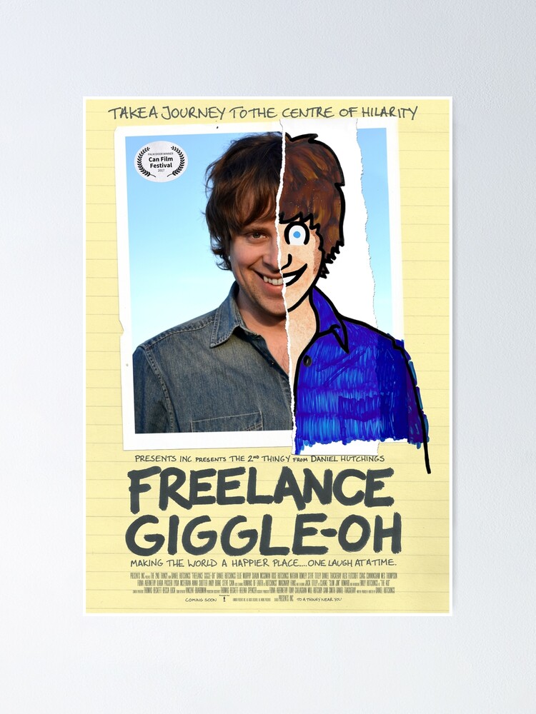 Thumbnail 1 of 3, Poster, Freelance Giggle-oh - Movie Poster - English designed and sold by PresentsInc.