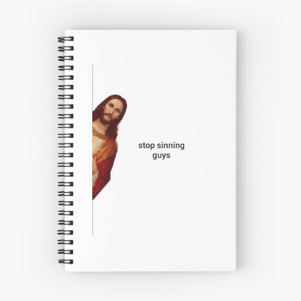 Item preview, jesus meme stop sinning designed and sold by mochiirum.