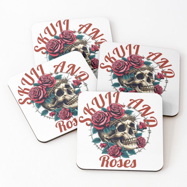 Item preview, Skull and Roses designed and sold by Kreshos.