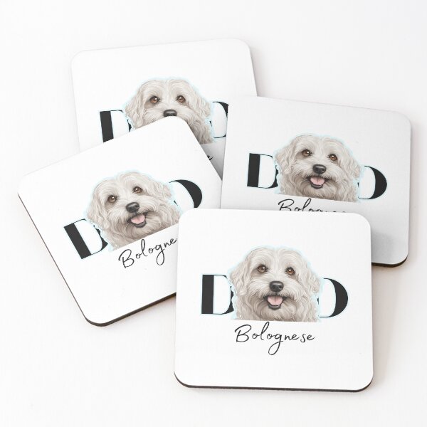 Item preview, Minimalistic Aesthetic Dog Dad of Bolognese Dog  designed and sold by GoodyPaws.