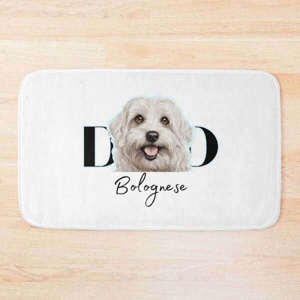 Item preview, Minimalistic Aesthetic Dog Dad of Bolognese Dog  designed and sold by GoodyPaws.