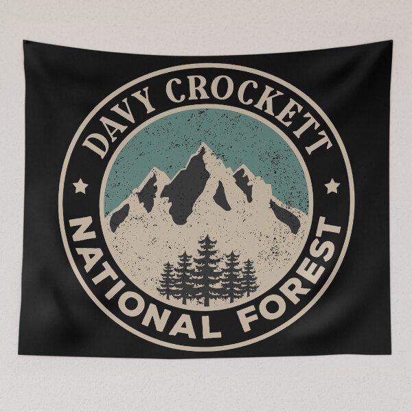 Item preview, Davy Crockett National Forest designed and sold by graphic-map.