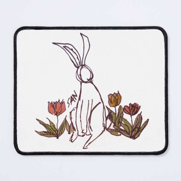 Item preview, Bunny With Tulips designed and sold by TurnipWilson.