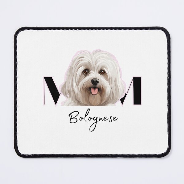 Item preview, Minimalistic Aesthetic Dog Mom of Bolognese Dog  designed and sold by GoodyPaws.