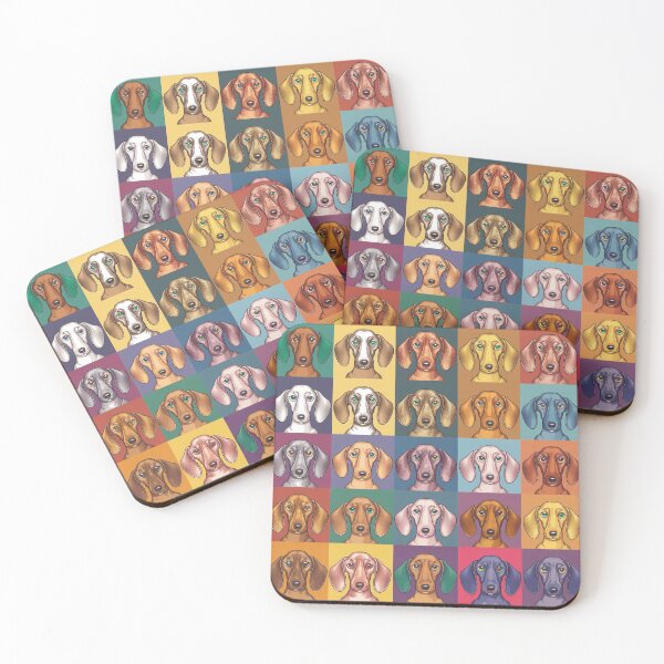 Item preview, Dachshund Diversity in Color designed and sold by DJ-Portable.