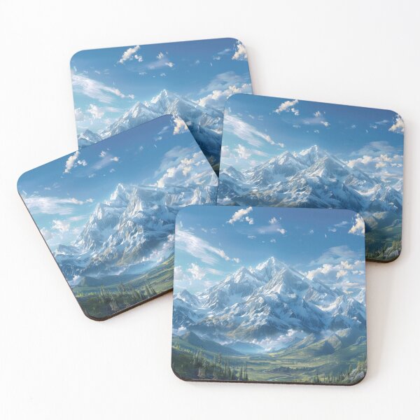 Item preview, Majestic Snowy Peaks designed and sold by palmyst.