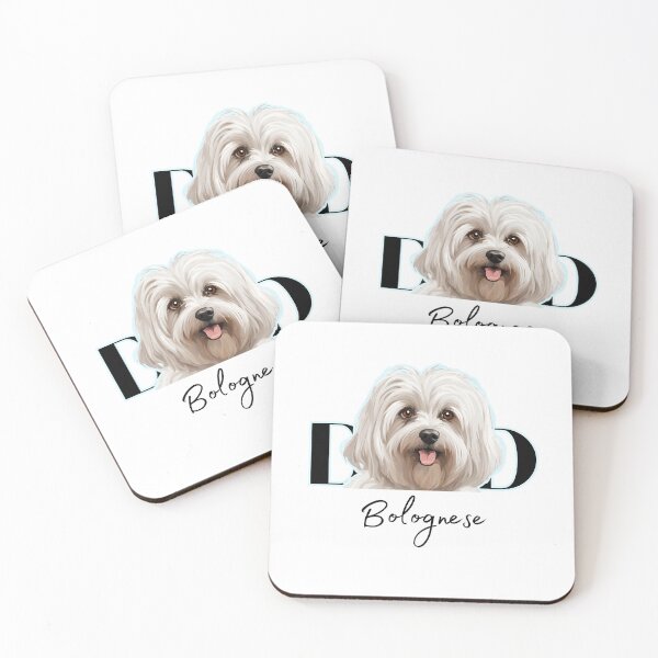 Item preview, Minimalistic Aesthetic Dog Dad of Bolognese Dog  designed and sold by GoodyPaws.