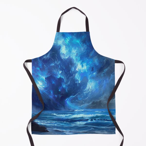 Item preview, Dark Fantasy Landscape - Magical Epic Ocean Storm designed and sold by Lumaria Designs.