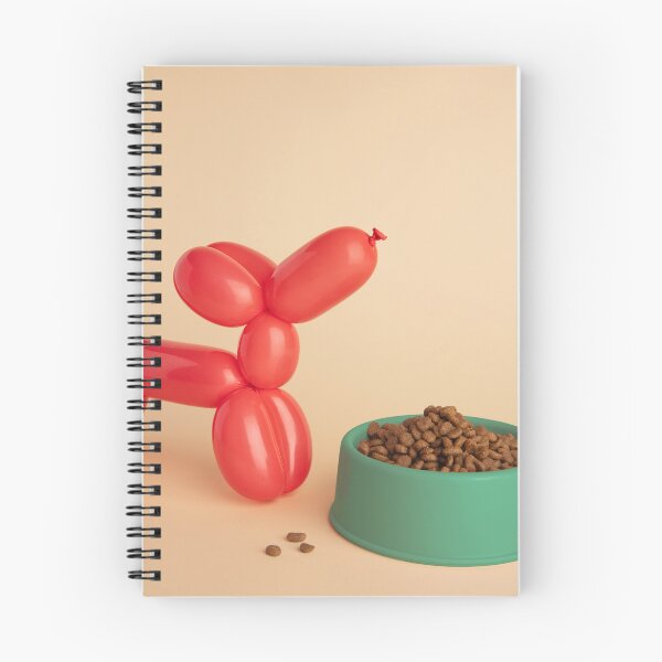 Item preview, Balloon Dog with Food Bowl designed and sold by pepinodemarst.