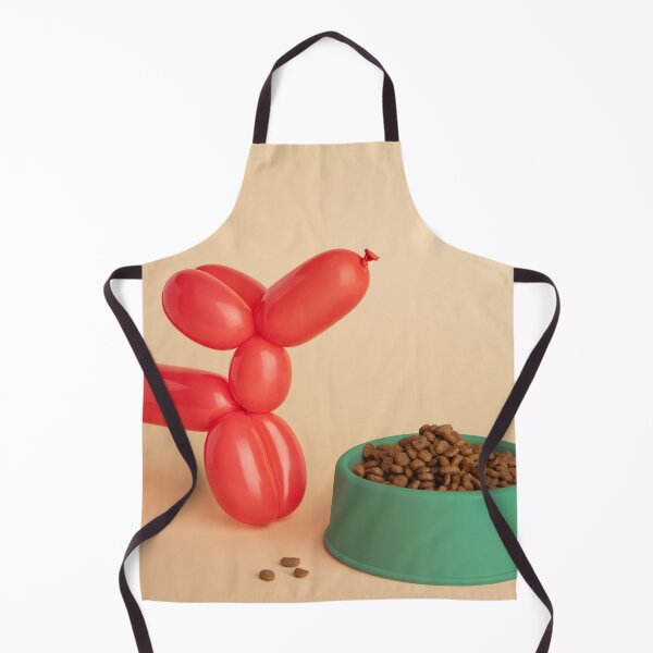 Item preview, Balloon Dog with Food Bowl designed and sold by pepinodemarst.
