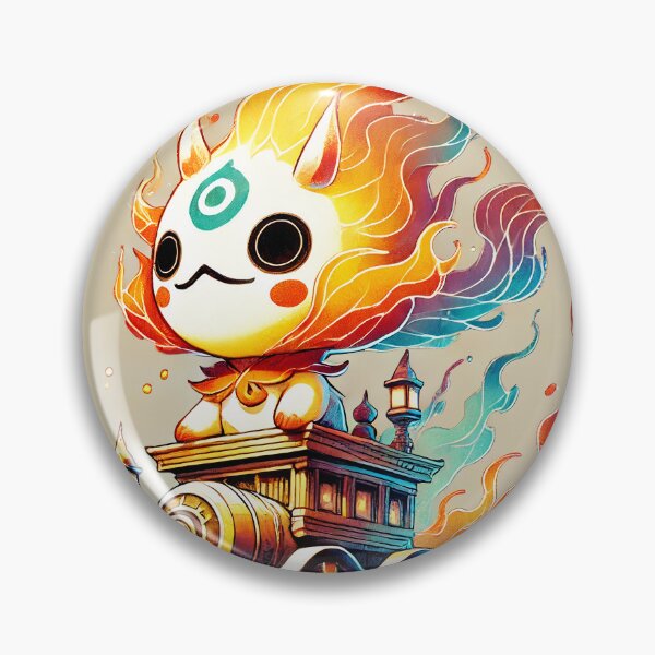 Item preview, Kasha - Cute Flaming Yokai of the Hyakki Yagyo designed and sold by LUMINGSTUDIO.