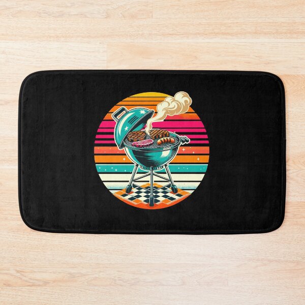 Item preview, BBQ Grill Meat Lover Retro Barbecue 80s Style Grilling designed and sold by Dressed For  Duty.