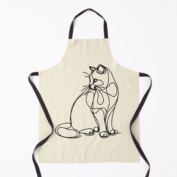 Item preview, Sitting Cat Poses Cat Lover black Minimalist Monoline Art, sitting cats, cute cat, funny cat designed and sold by Collagedream.