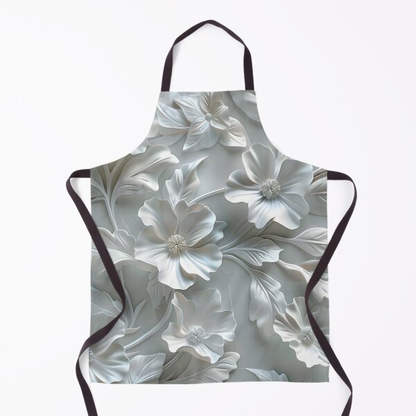 Item preview, Serenade in Sculpted Florals: Soft Radiance Edition designed and sold by AI-Only Creations.