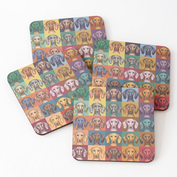 Item preview, Dachshund Diversity in Color designed and sold by DJ-Portable.