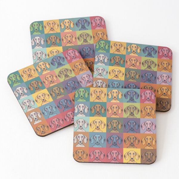 Item preview, Dachshund Diversity in Color designed and sold by DJ-Portable.