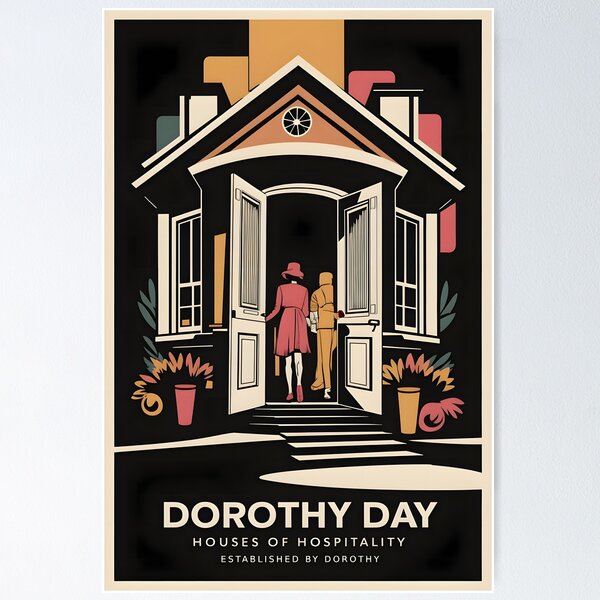 Item preview, Dorothy Day I Houses of Hospitality designed and sold by DIUMERI.