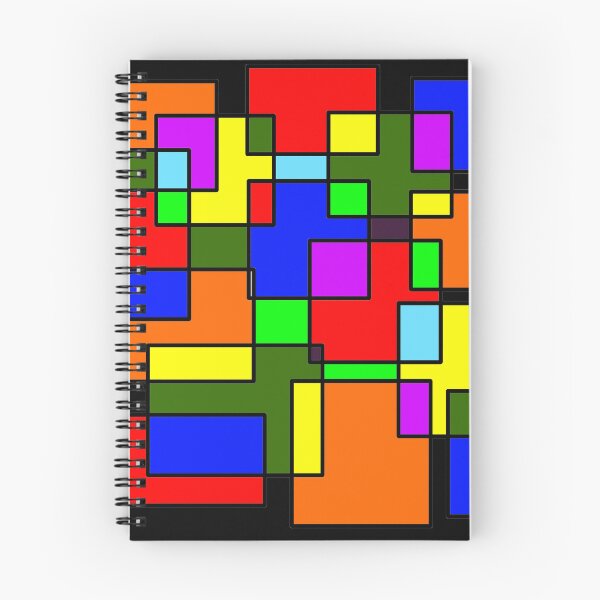 Item preview, Colorful rectangles designed and sold by Stefrait-7.