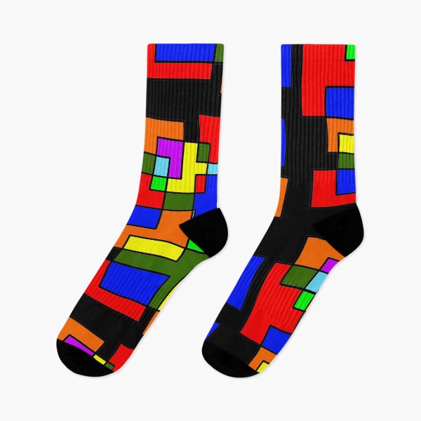 Item preview, Colorful rectangles designed and sold by Stefrait-7.