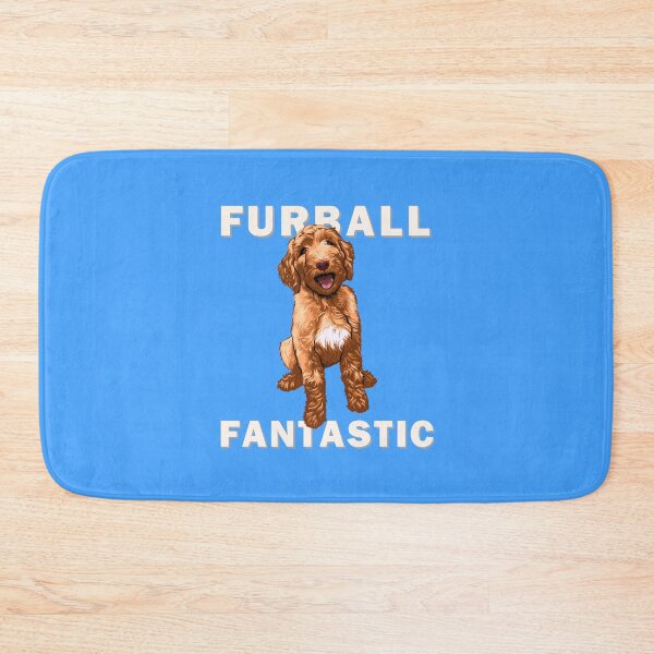 Item preview, Furball Fantastic Goldendoodle | Funny Dog Art designed and sold by Graphlie.