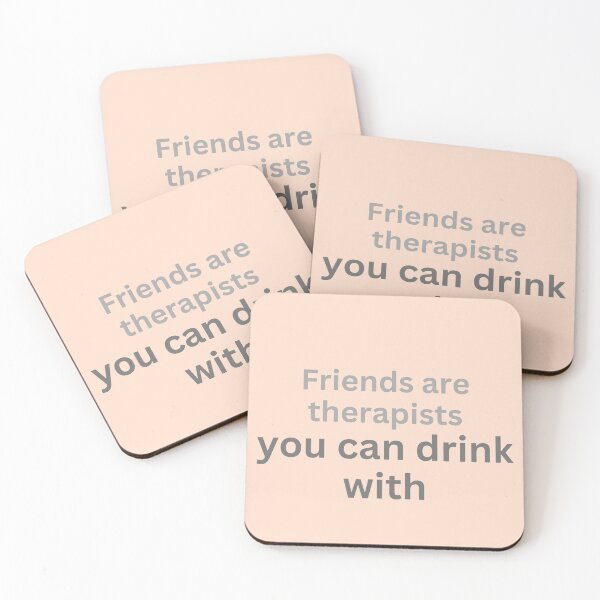 Item preview, humor friends slogan designed and sold by MerryCrown.