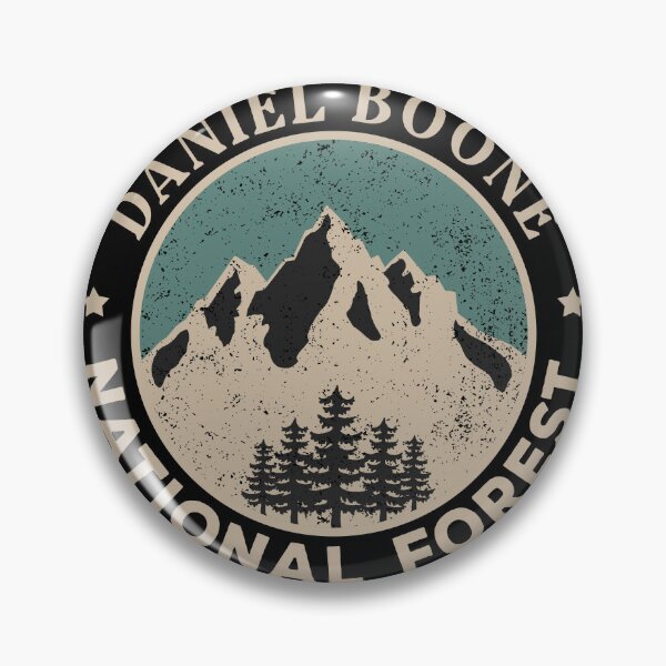 Artikelvorschau, Daniel Boone National Forest entworfen und verkauft von graphic-map.