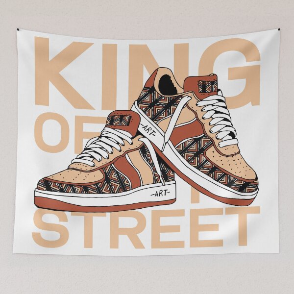 Item preview, King of Bogolan Sneakers designed and sold by Wolagno.