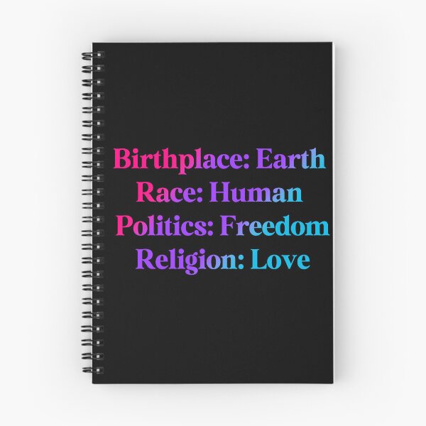 Item preview,  Androgynous Pride Flag Colored: Birthplace-Earth, Race-Human, Politics-Freedom Religion-Love,  Androgynous Design designed and sold by Travelslightly.